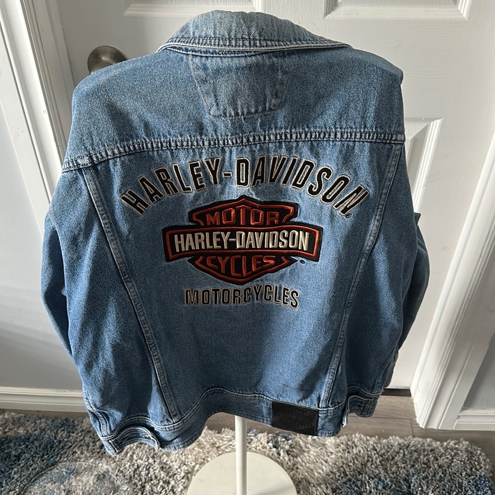 2012 Harley-Davidson men’s size Large jean jacket